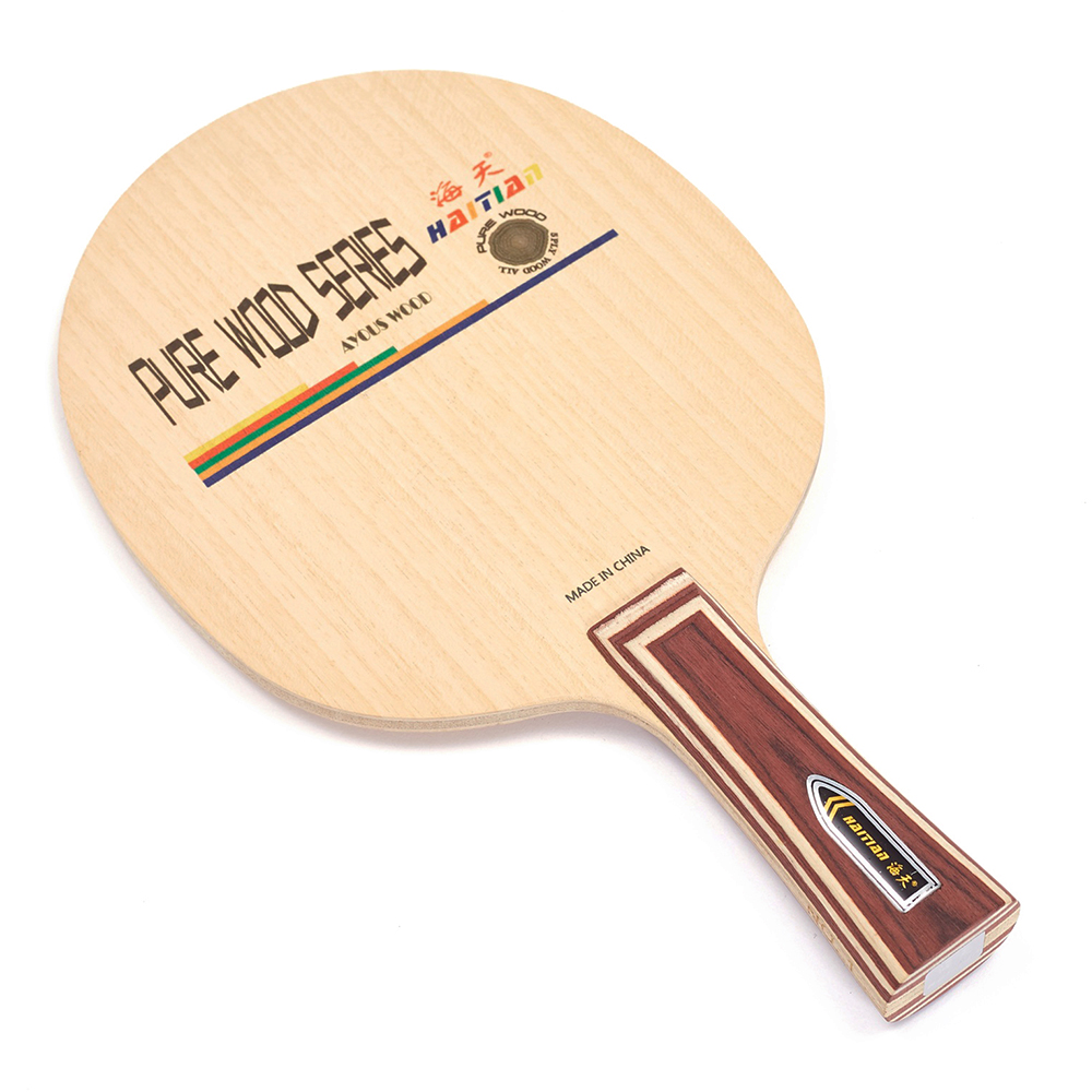 OEM Professional Custom Table Tennis Blade Ayous Candlenut Racket Bat Paddle ODM Printing Logo Ping Pong Blade