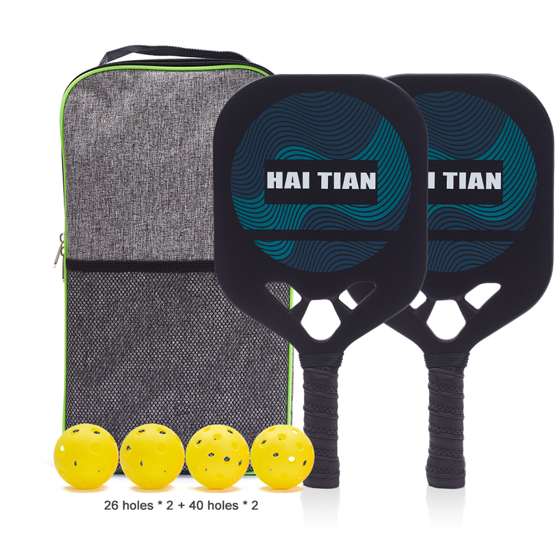 Wholesale High Quality Pickleball Bag Carbon Fiber Pickleball Paddle Set of 2 Customisable Usapa Racket