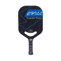 Custom Design Premium Lightweight Carbon Fiber Pickleballs Racket Custom Logo With Frosted UV Print Surface on Sale