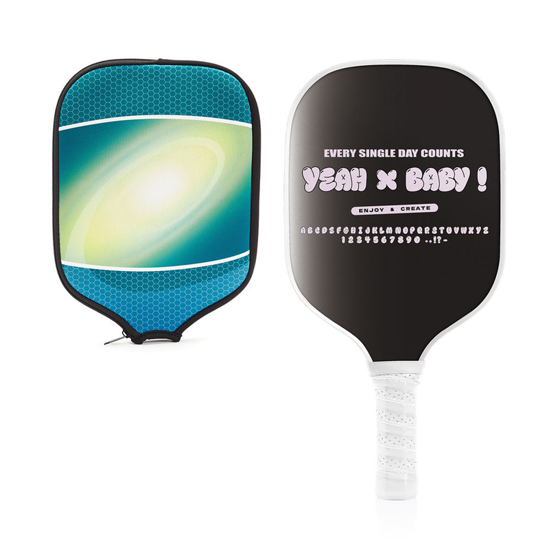 Factory Direct Sale Custom Thermoformed Carbon Fiber Pickleball Racket Usapa Polymer Honeycomb Pickleball Paddle