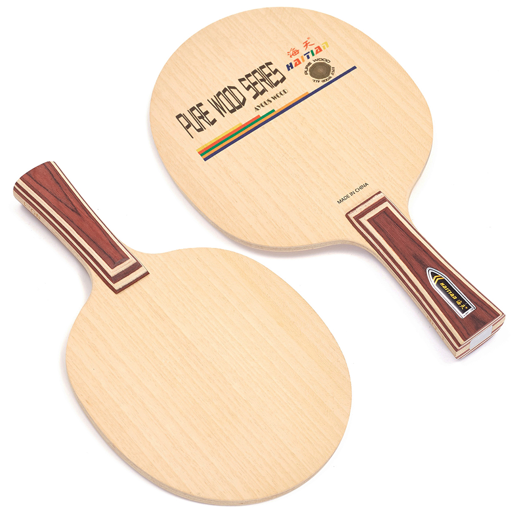 OEM Professional Custom Table Tennis Blade Ayous Candlenut Racket Bat Paddle ODM Printing Logo Ping Pong Blade