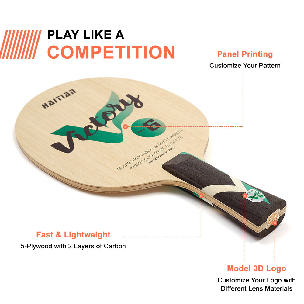 ping pong carbon blades