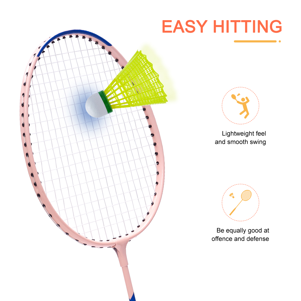 Custom Made in China Manufacture Professional Sport Badminton Training Badminton Racket Set With Cheap Price