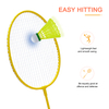 China Wholesale Low Price Professional Training Badminton Racquet Custom High Quality Iron Badminton Racket Set