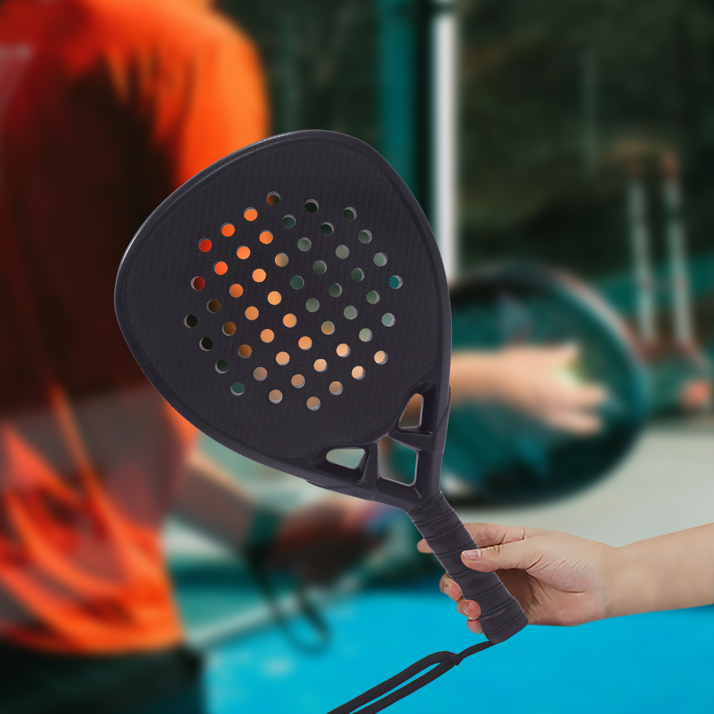 OEM Manufacturer Wholesale Custom Professional Padel Racket Paddles Carbon Frame with Soft EVA Core Padle Tennis Racket