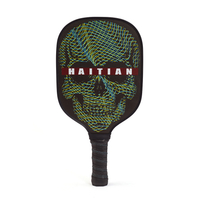 Customized Oem High-end Elongated Shape Reactive Honeycomb PP Core Usapa Approved Carbon Fiber Pickleball Paddle