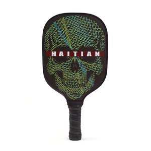 Customized Oem High-end Elongated Shape Reactive Honeycomb PP Core Usapa Approved Carbon Fiber Pickleball Paddle
