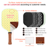 USAPA Approved Best Pickleball Rackets Fiberglass Face Polypropylene Honeycomb Core Lightweight Pickleball Paddles