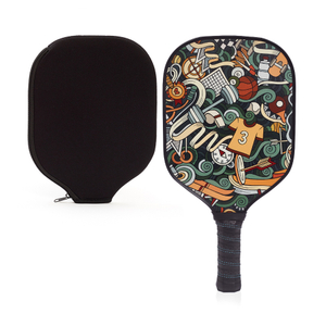Carbon Fiber Pickleball Training Paddle Premium Durable Pickleball Racket Training Pickleball Paddle