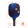 Custom Carbon Fiber PP Honeycomb Core Training Indoor Outdoor USAPA Approved Pickelball Paddle