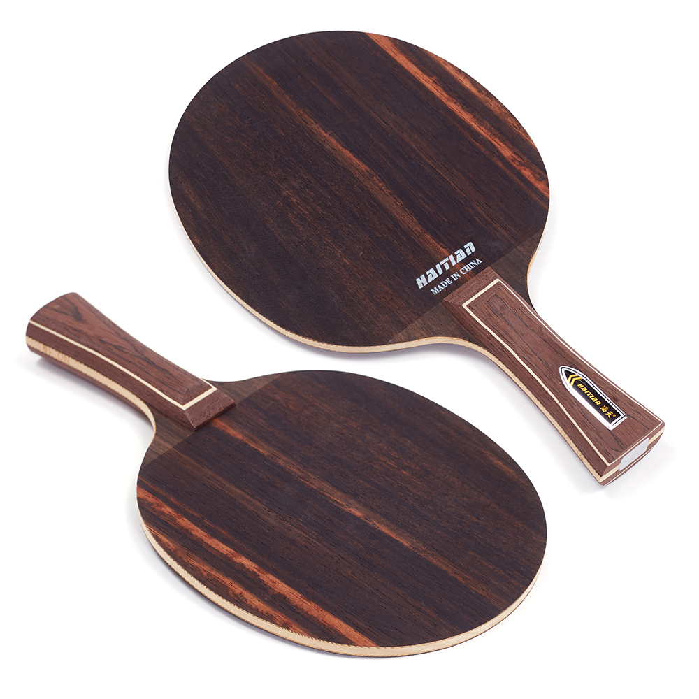 Ebenholz Surface Ayous Core Professional Table Tennis Blade Ping Pong Paddle Bottom