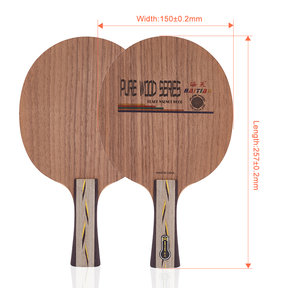 OEM/ODM Manufacturer Supply Ping-pong Blade of 2 Layers Spruce Wholesale Custom Table Tennis Blade