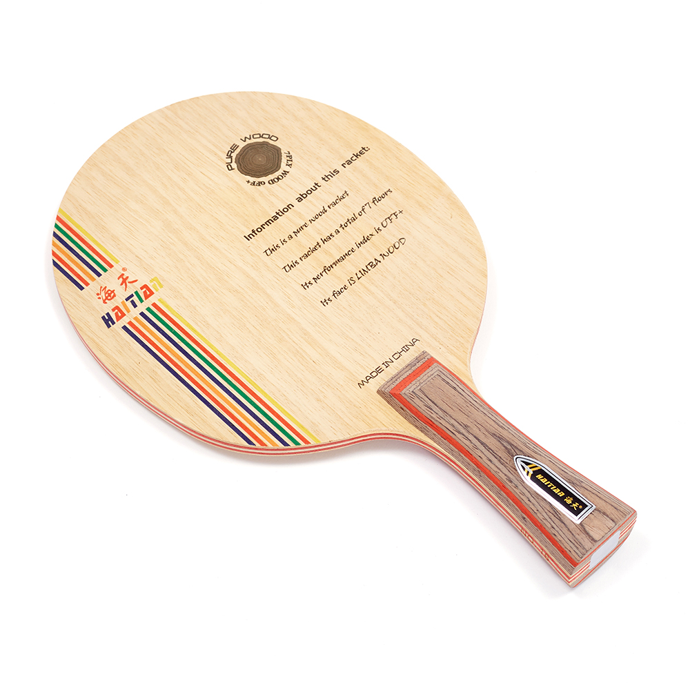 Haitian OEM/ODM Manufacturer Supply Ping-pong Blade of 2 Layers Cypres Wholesale Custom Table Tennis Blade