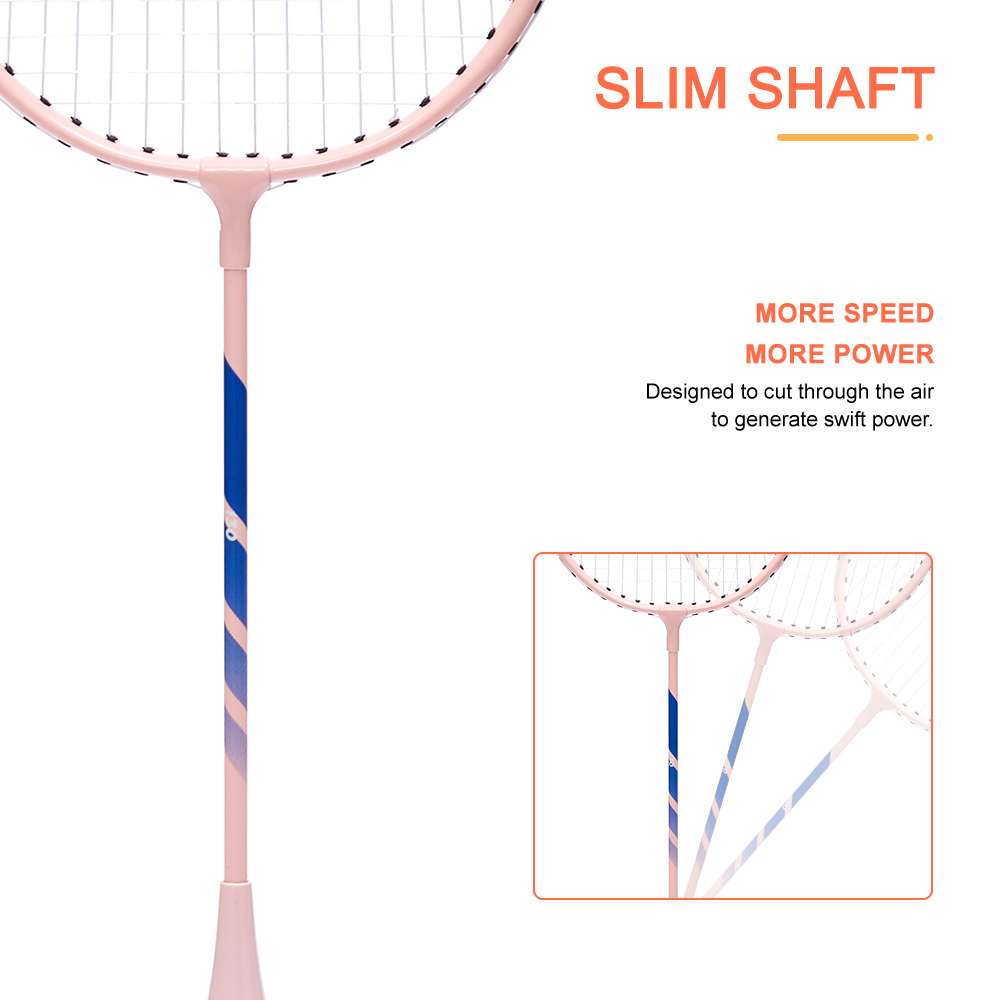 Custom Made in China Manufacture Professional Sport Badminton Training Badminton Racket Set With Cheap Price