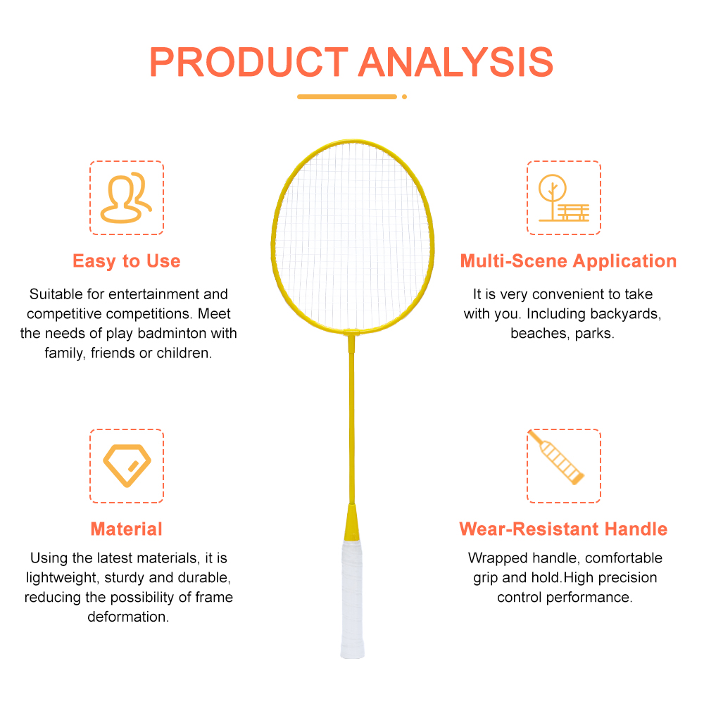 professional racket badminton
