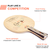 in Stock Ayous Professional Table Tennis Racket Pingpong Blade