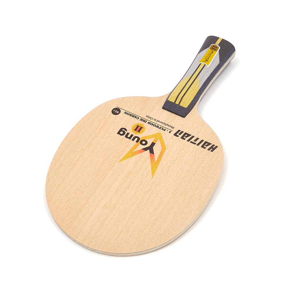 Custom Print Logo 5 Layer Pure Wood Bat Professional Ping Pong Paddle Table Tennis Blade