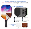 Manufacturers Fast Delivery Paddle Weave Design Pickleball Paddle Fiberglass PP Core Paddle Rackets for Beginner Player
