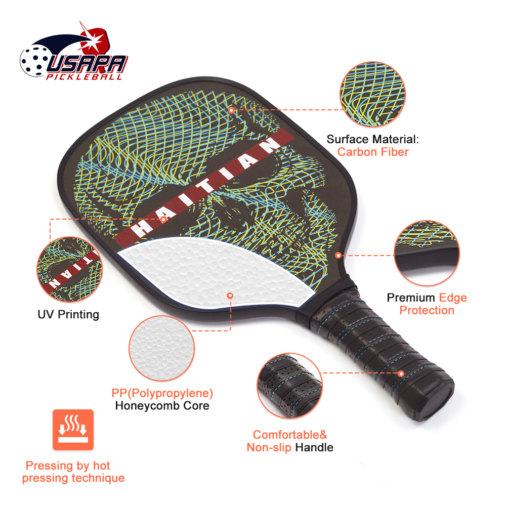 custom pickleball ball paddle