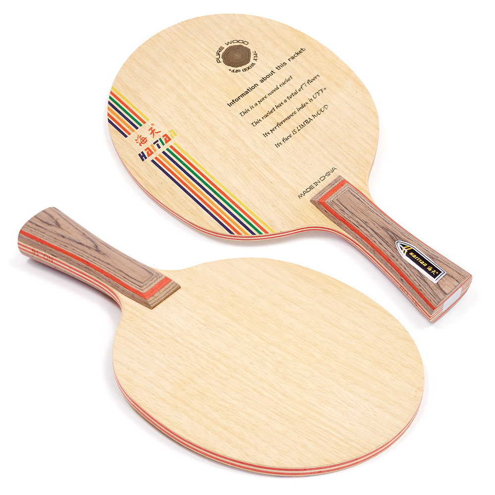 Haitian OEM/ODM Manufacturer Supply Ping-pong Blade of 2 Layers Cypres Wholesale Custom Table Tennis Blade