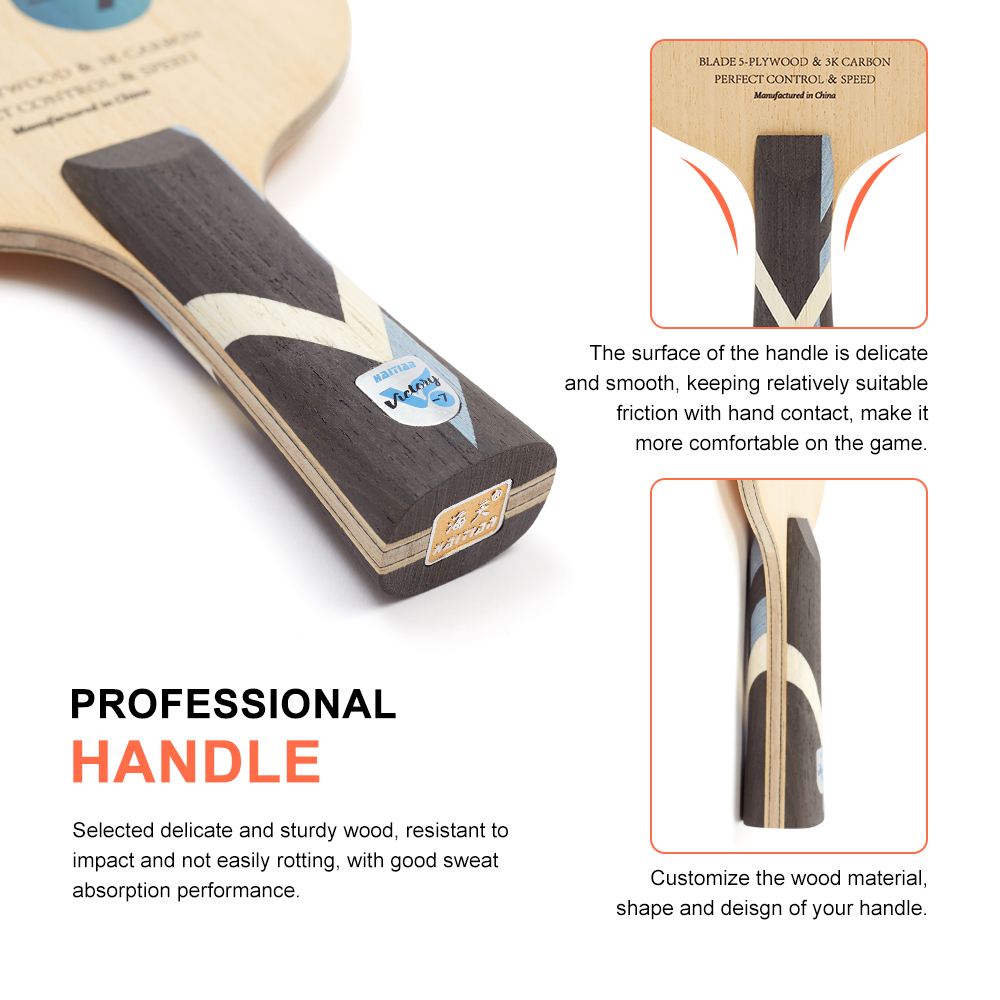 6 stars table tennis paddle