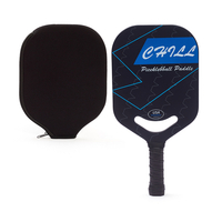 Wholesale Customized Surface Carbon Fiber Pickleball Racket PP Honeycomb Core Pickleball Paddle Set
