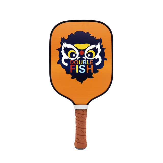 Custom Outdoor Sport Training Pickleball Racket PP Honeycomb Core Fiberglass Pickleball Paddle