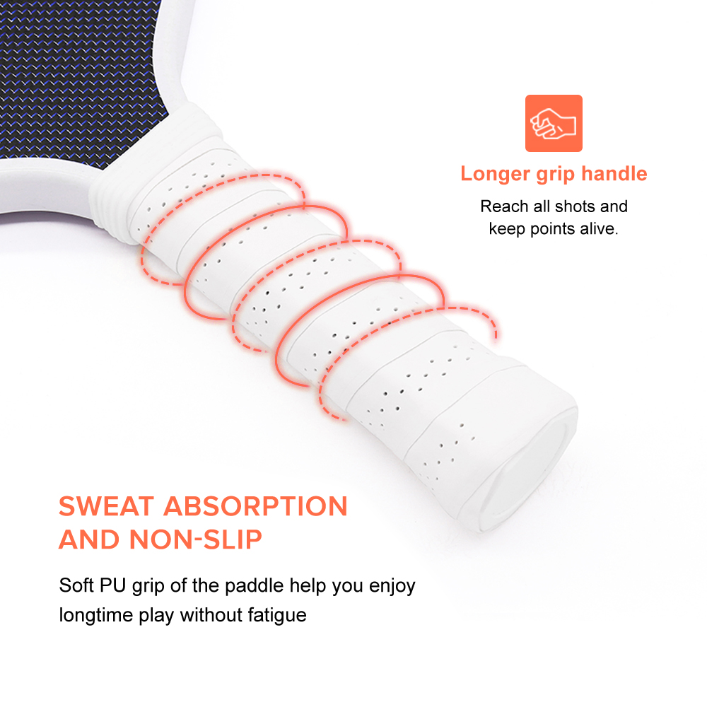 Glass Fiber Pickleball Racket Adults USAPA Certified for Outdoor Sports And Competition