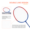 Wholesale Cheap Professional Iron Badminton Rackets One Pcs Custom Game Playing Badminton Racquet