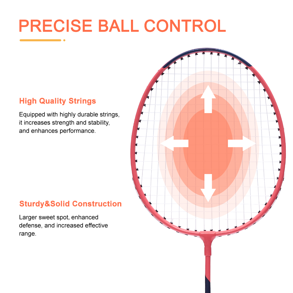 badminton racket pink color