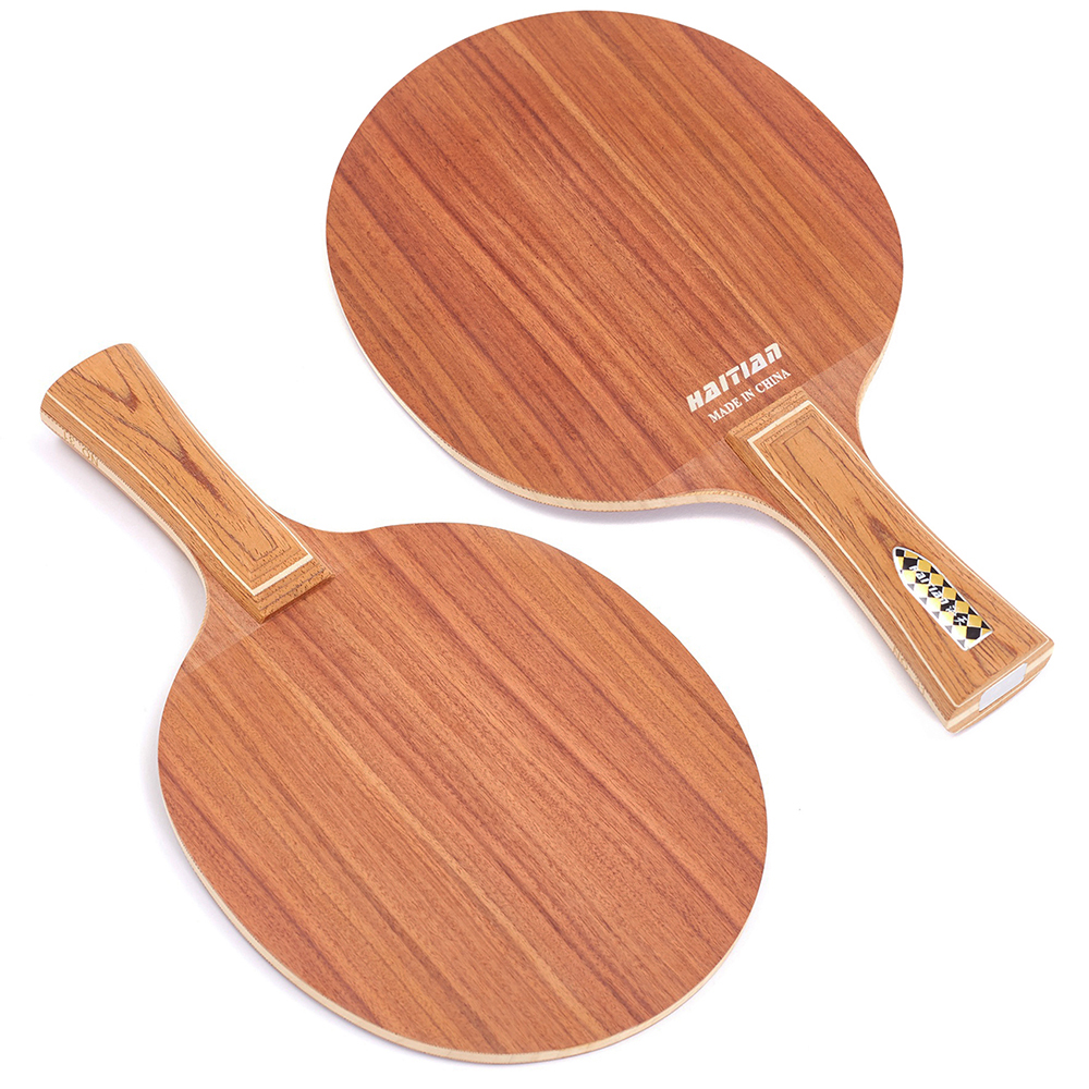 OEM Professional Rackets Ayous Core Fiber 5 Ply Table Tennis Blade with Custom Logo