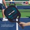 High End Professional Durable Single Carbon Fiber Pickleball Paddle Rough Surface Honeycomb Core Pickle Racket