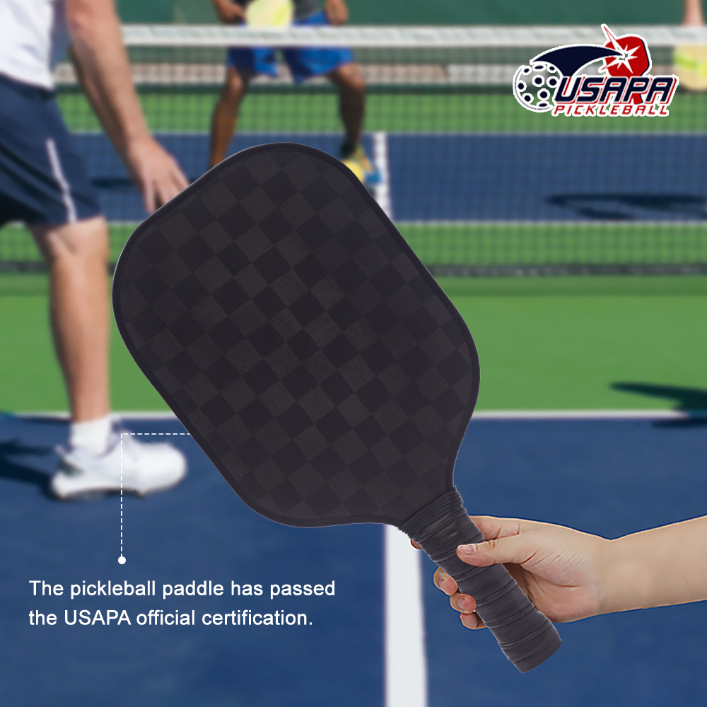 Wholesale High Quality Fiberglass Pickleball Paddle Customisable Usapa Carbon Fiber Paddle