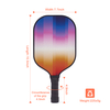 Manufacturers Fast Delivery Paddle Weave Design Pickleball Paddle Fiberglass PP Core Paddle Rackets for Beginner Player
