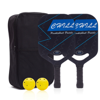 OEM Custom Outdoor PP Honeycomb USAPA Approved 100% Carbon Fiber Pickleball Paddle Racket
