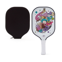 USAPA Approved PP Honeycomb Core Fiberglass Surface Pickleball Racket OEM ODM Pickleball Paddles
