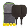 4balls Set Pickleball Paddle Racket Lightweight Pickle Balls Honeycomb Core Wholesale Pickleball Paddle