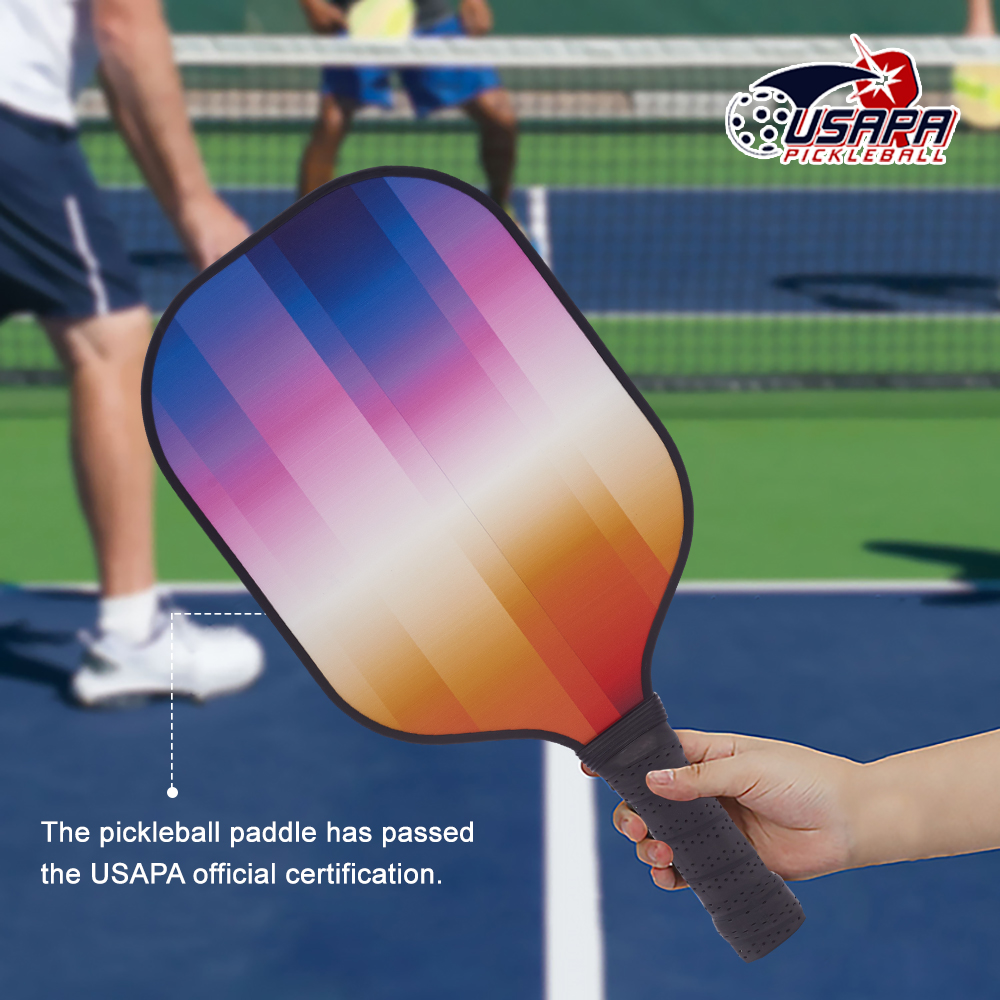 Manufacturers Fast Delivery Paddle Weave Design Pickleball Paddle Fiberglass PP Core Paddle Rackets for Beginner Player