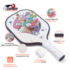 Ultra-light Fiberglass Pickleball Paddle For Athletic Training/Rimless Lightweight Glass Fiber Pickleball Paddle