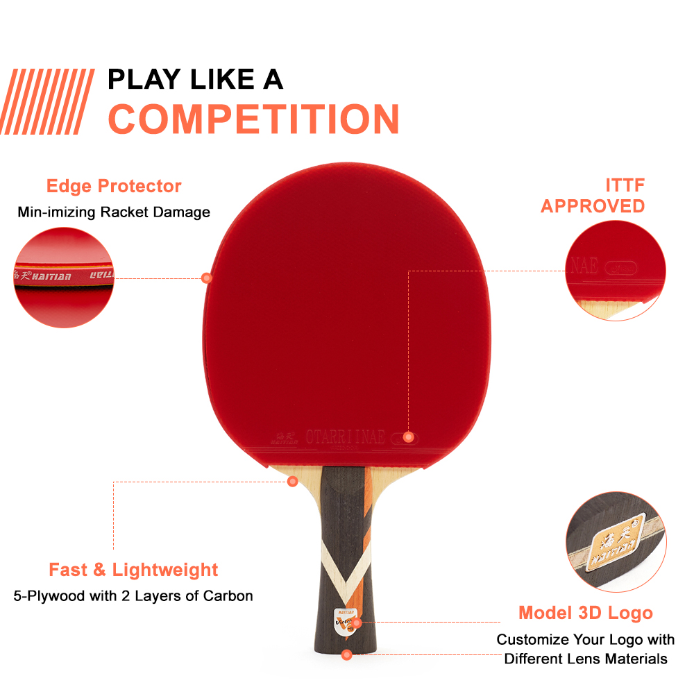 ping pong paddle custom