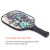 USAPA Approved Custom Composite Carbon Fiber Pickleball Paddle Adult Entertainment Use PP Honeycomb Printed