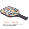 Factory Cheap Carbon Fiber UV Printed Surface Pickleball Paddle Polypropylene Core Pickle Ball Racket