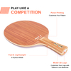 OEM Professional Rackets Ayous Core Fiber 5 Ply Table Tennis Blade with Custom Logo