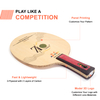 ZL Carbon Fiber Professional Table Tennis Bats Brand Table Tennis Racket Blade