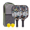 Smooth Surface Carbon Fiber USAPA Pickleball Paddles Set of 2 Custom And Available Wholesale Pickleball Racket