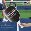 USAPA Standard Carbon Fiber Graphite Composite Pickleball Paddle Honeycomb Core Pickleball Racket From OEM Factory