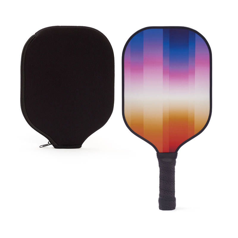 USAPA Approved Customized Fiberglass Surface Carbon Fiber Material Pickleball Paddle with Thick Racket Core