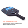 Custom Design Premium Lightweight Carbon Fiber Pickleballs Racket Custom Logo With Frosted UV Print Surface on Sale